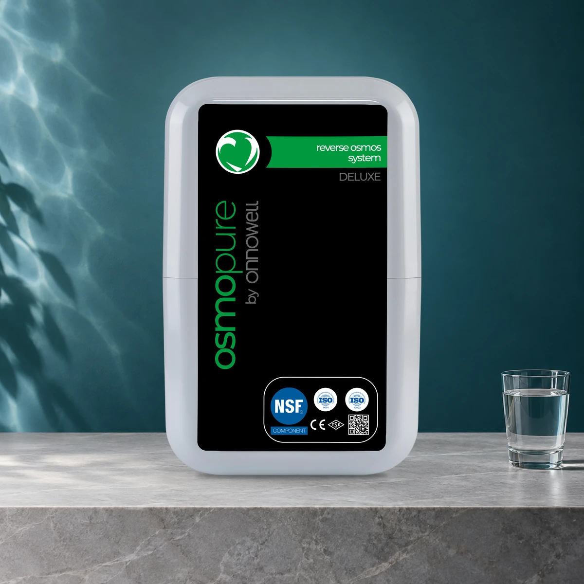 Osmopure Deluxe Alkali Su Üretme Cihazı Beyaz (Motorlu) · ONNOWELL · ürün görseli