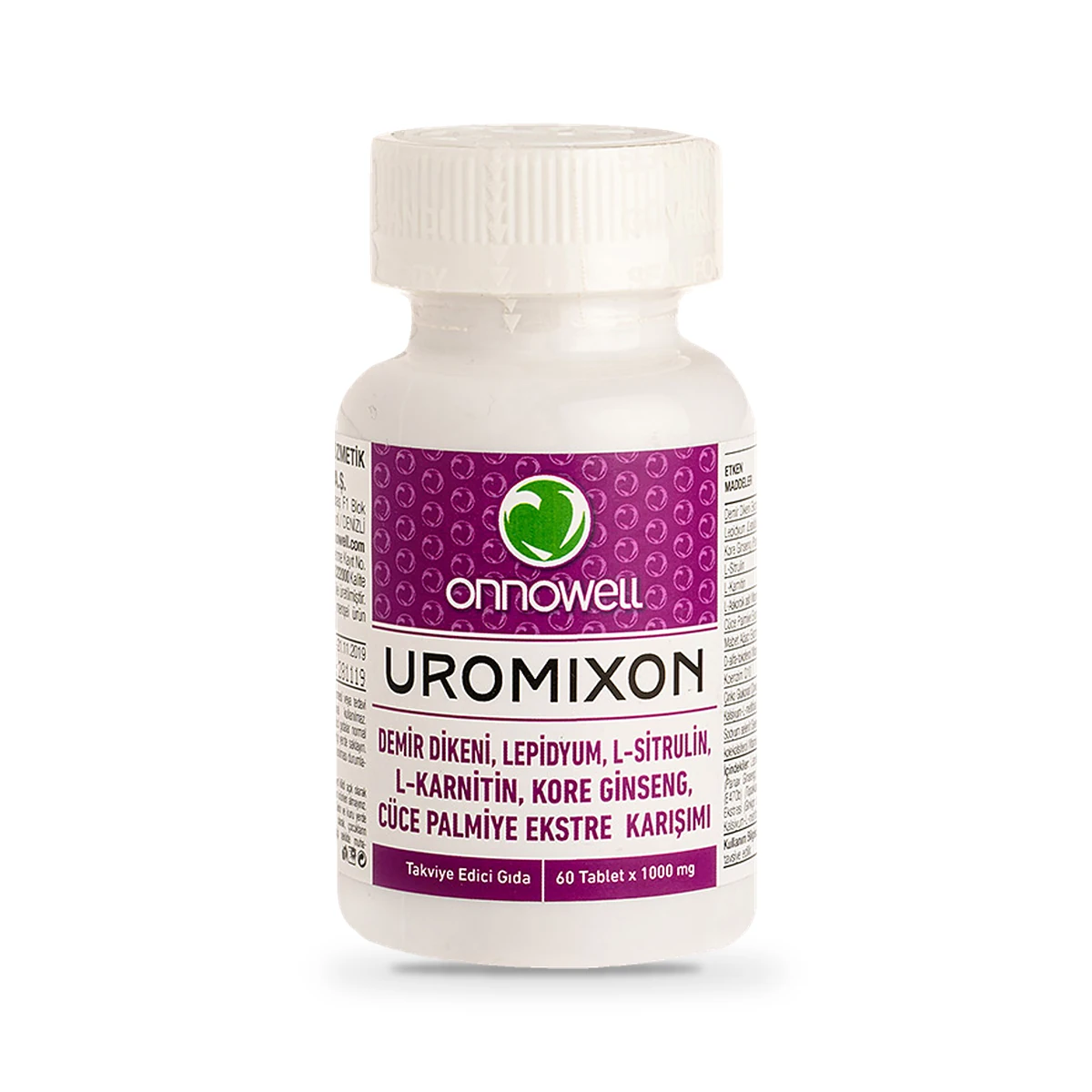 ONNOWELL UROmixON – Takviye Edici Gıda, 60 Tablet